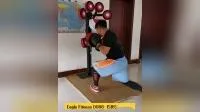 Equipamento de ginástica de luvas de boxe inteligente com luvas de boxe ajustáveis