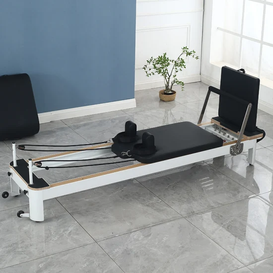 Profissional casa fitness dobrável pilates reformador pilates cama dobrável yoga pilates