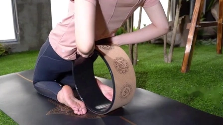 Yugland borracha tapete de yoga cortiça impresso luta esteira tiny4k petite adolescente personalizar cortiça natural yoga & pilatos