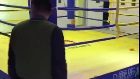 2021 Fábrica de treinamento de equipamentos de boxe com logotipo personalizado impresso anel de boxe no chão