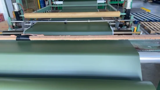 1000d 18oz Lona de PVC Rolo de cobertura de plástico revestido para piscina Cobertura de PVC Poli Lona de tecido de PVC Rolo de lona